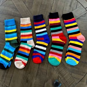 Stopped multicolor socks